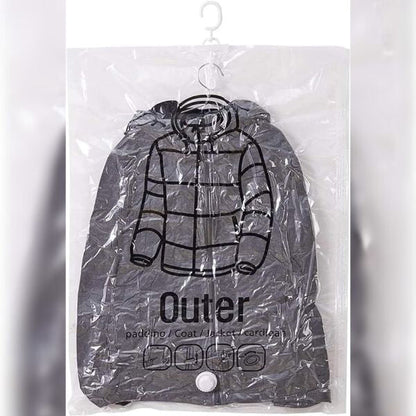 Sacs de Rangement sous Vide à Suspendre (4 Pcs)