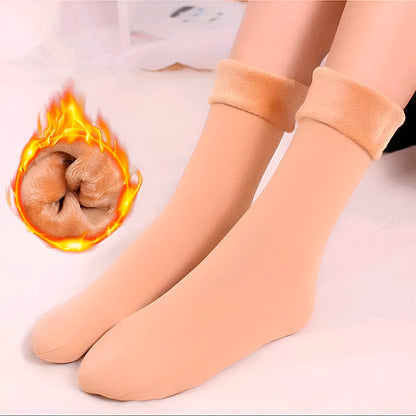 Chaussettes Thermiques Douillettes en Velours (8pcs)