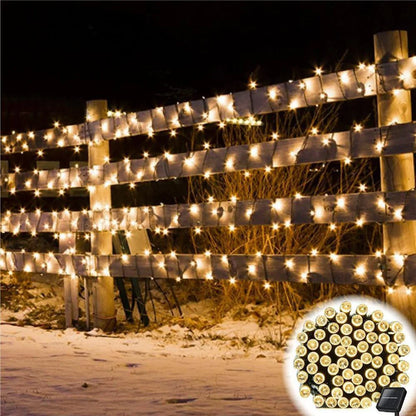 Chaîne de Lumière Led Solaire