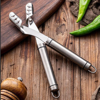 Étrognonneuse en Acier Inoxydable pour Piments et Poivrons