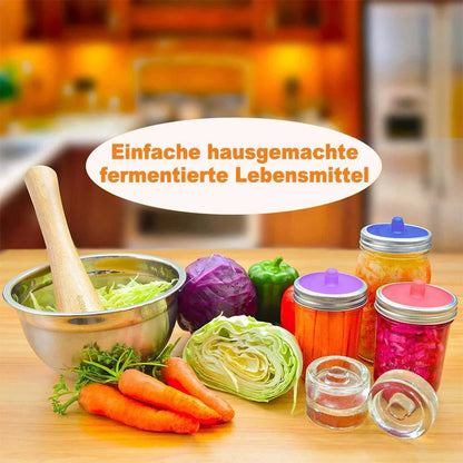 Couvercles en Silicone pour la Fermentation des Aliments (5 Pcs)