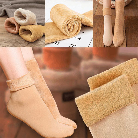 Chaussettes Thermiques Douillettes en Velours (8pcs)