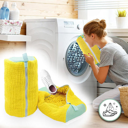 Filets de Lavage de Chaussures en Microfibre