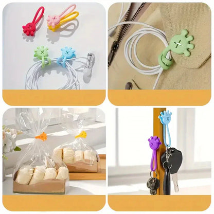 Support de Câble avec Fonction Magnétique Puissante (5 Pièces)