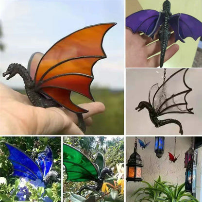 Décorations de Dragons Colorées à Suspendre