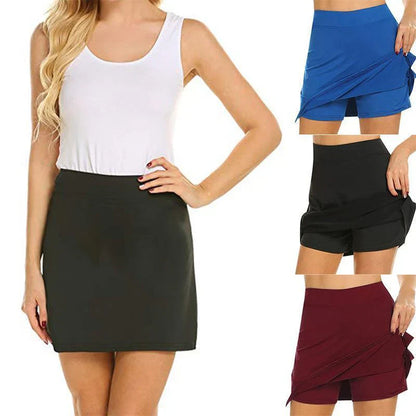 Mini Jupe avec Short & Sac