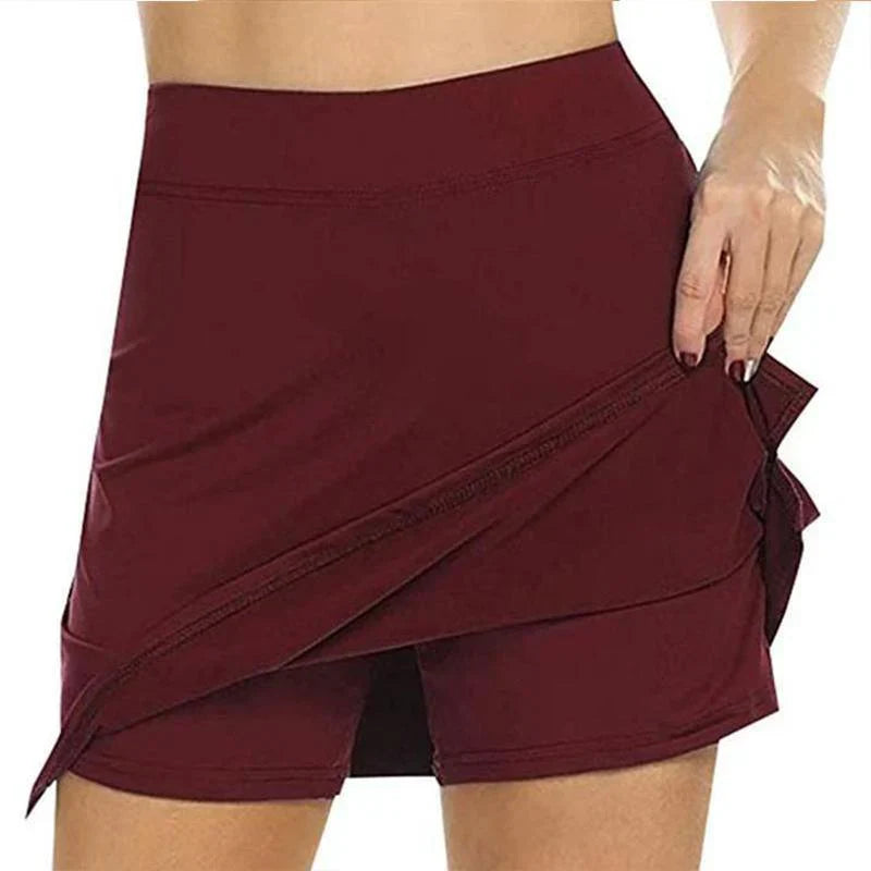 Mini Jupe avec Short & Sac
