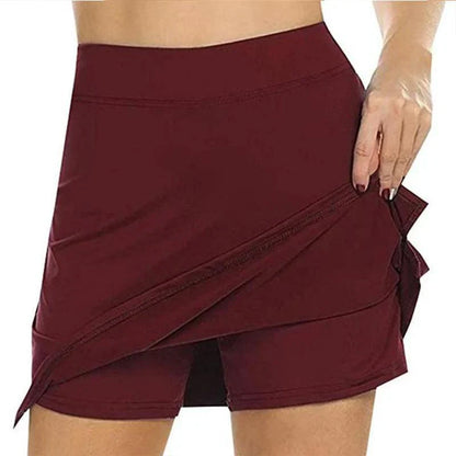 Mini Jupe avec Short & Sac