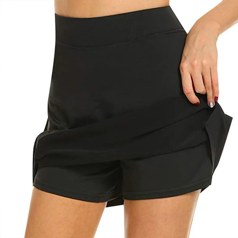 Mini Jupe avec Short & Sac