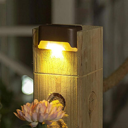 Lampes Solaires de Jardin à Led avec Détecteur de Mouvement (4 Pièces)